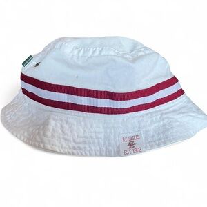 BC Eagles White Bucket Hat